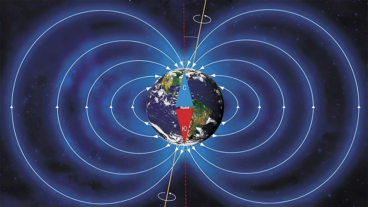 Земля меняет полярность. Северный магнитный полюс