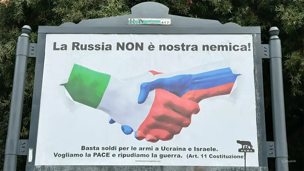 «Россия нам не враг»: Итальянские патриоты и их пророссийские высказывания